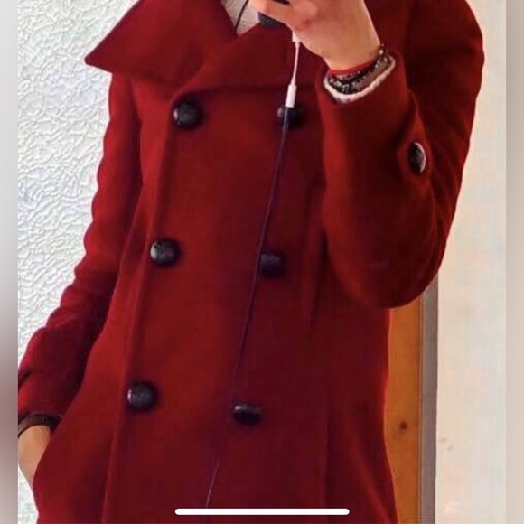 Babaton wool and cashmere fall coat - Picture 3 of 5